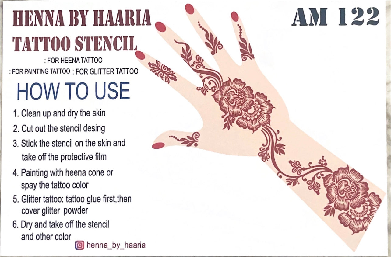 Henna Stencil Bliss
