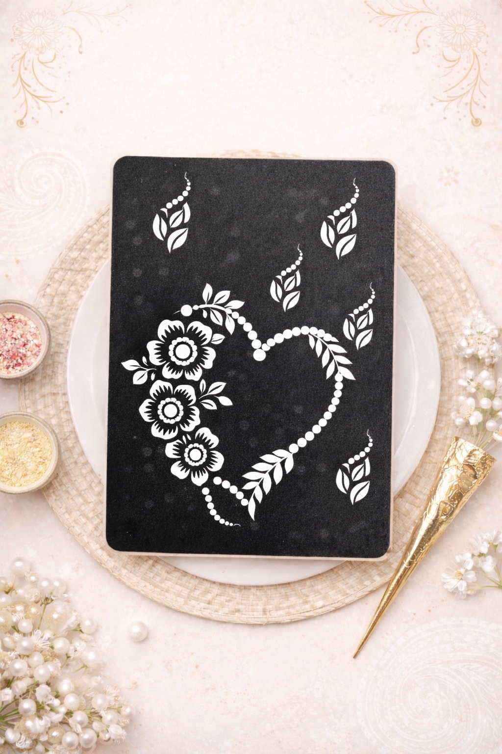 Kids Henna Stencil K06
