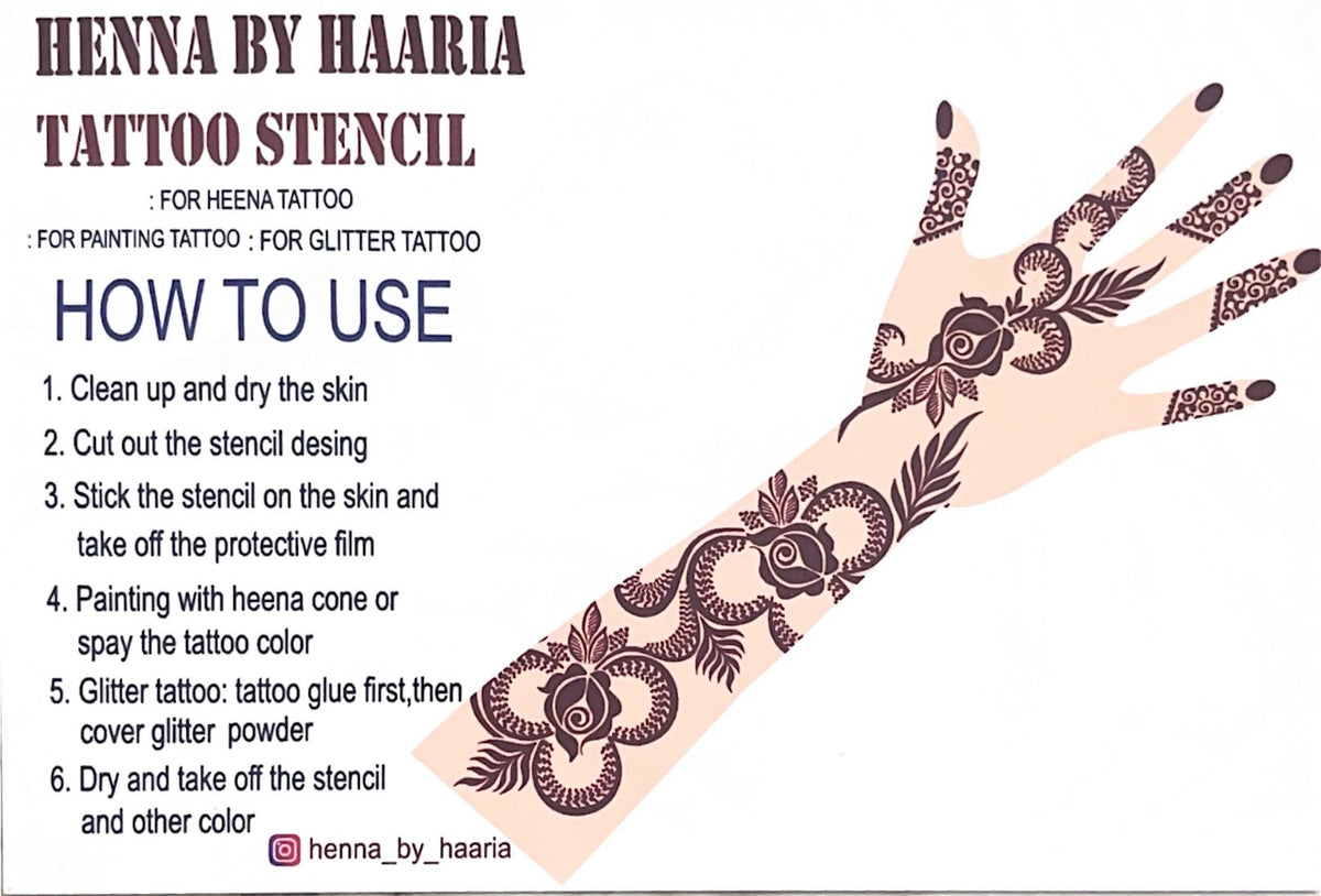 Henna Stencil Voozler