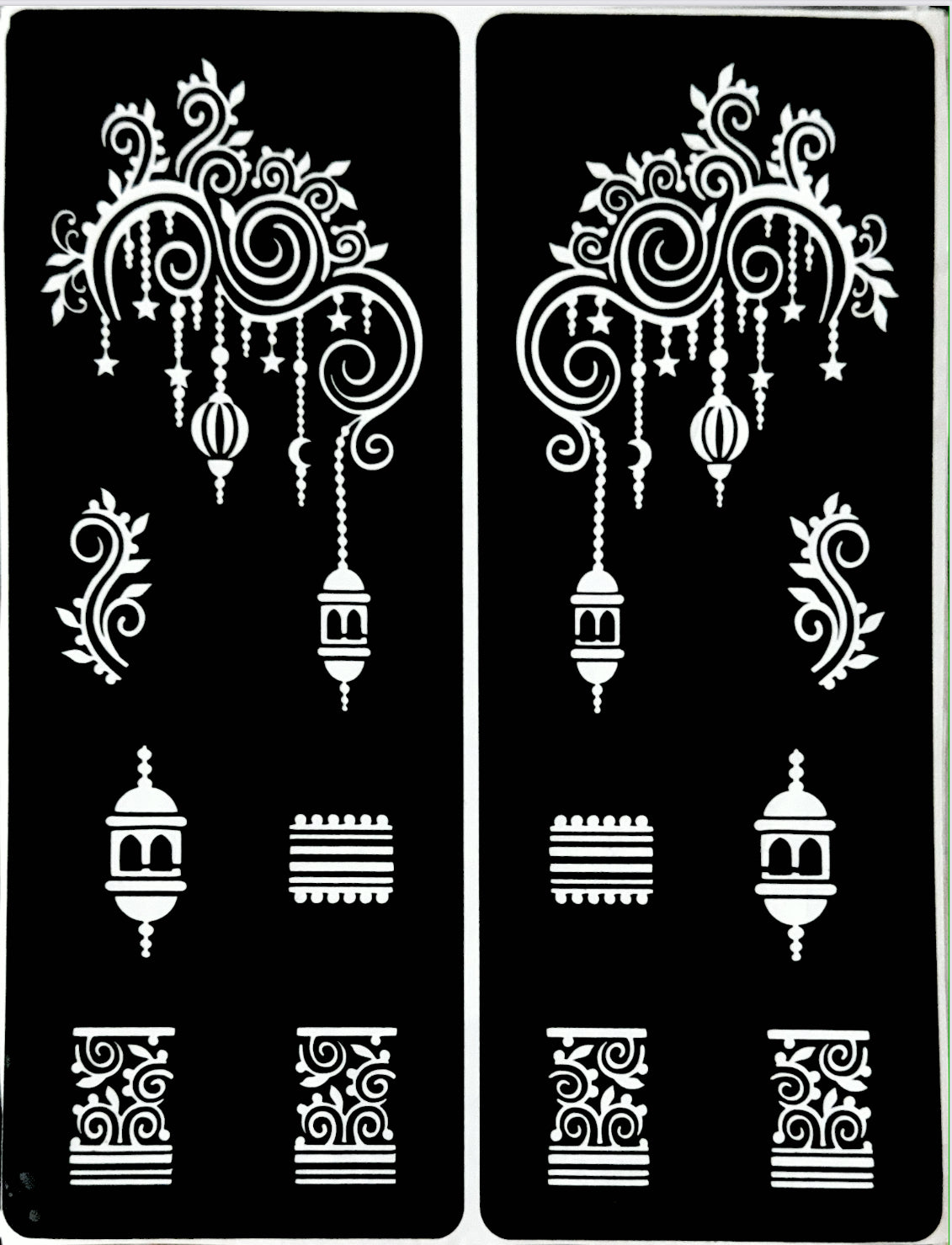 RO4 Henna Stencil