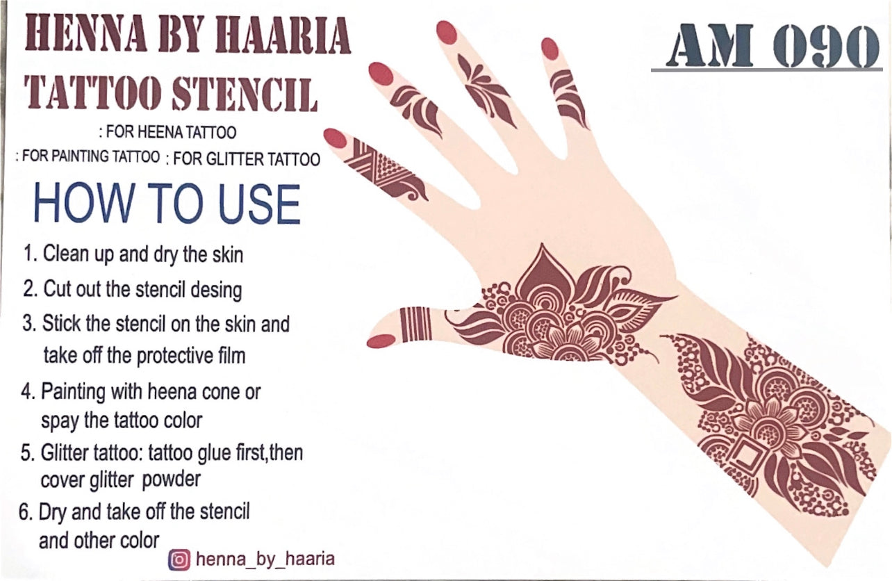 Henna Stencil Glamor