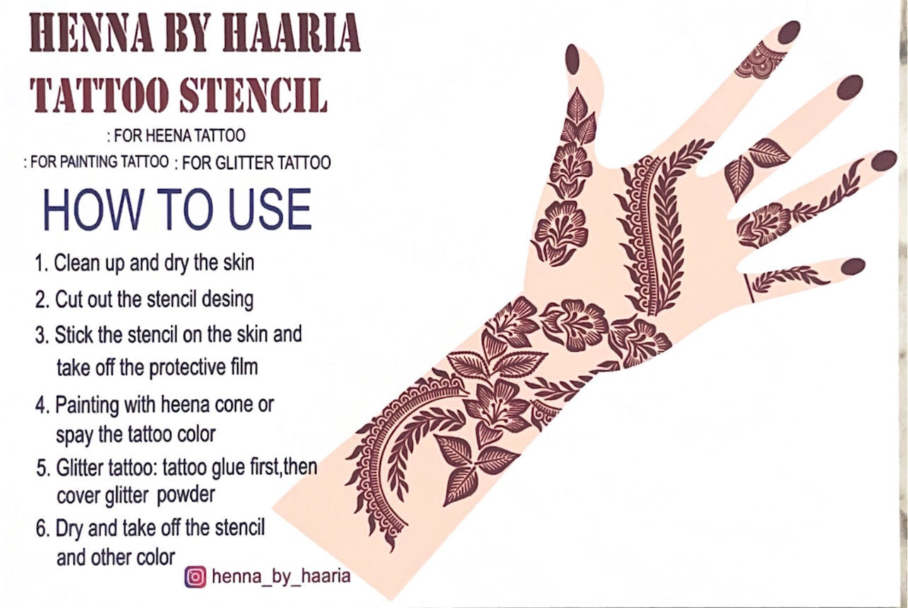 Henna Stencil Zivico