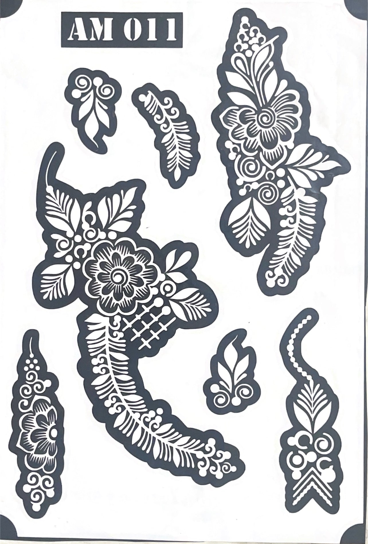Henna Stencil Enbec