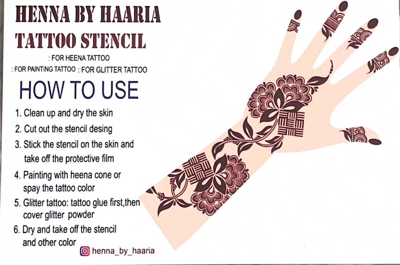 Henna Stencil Niskio