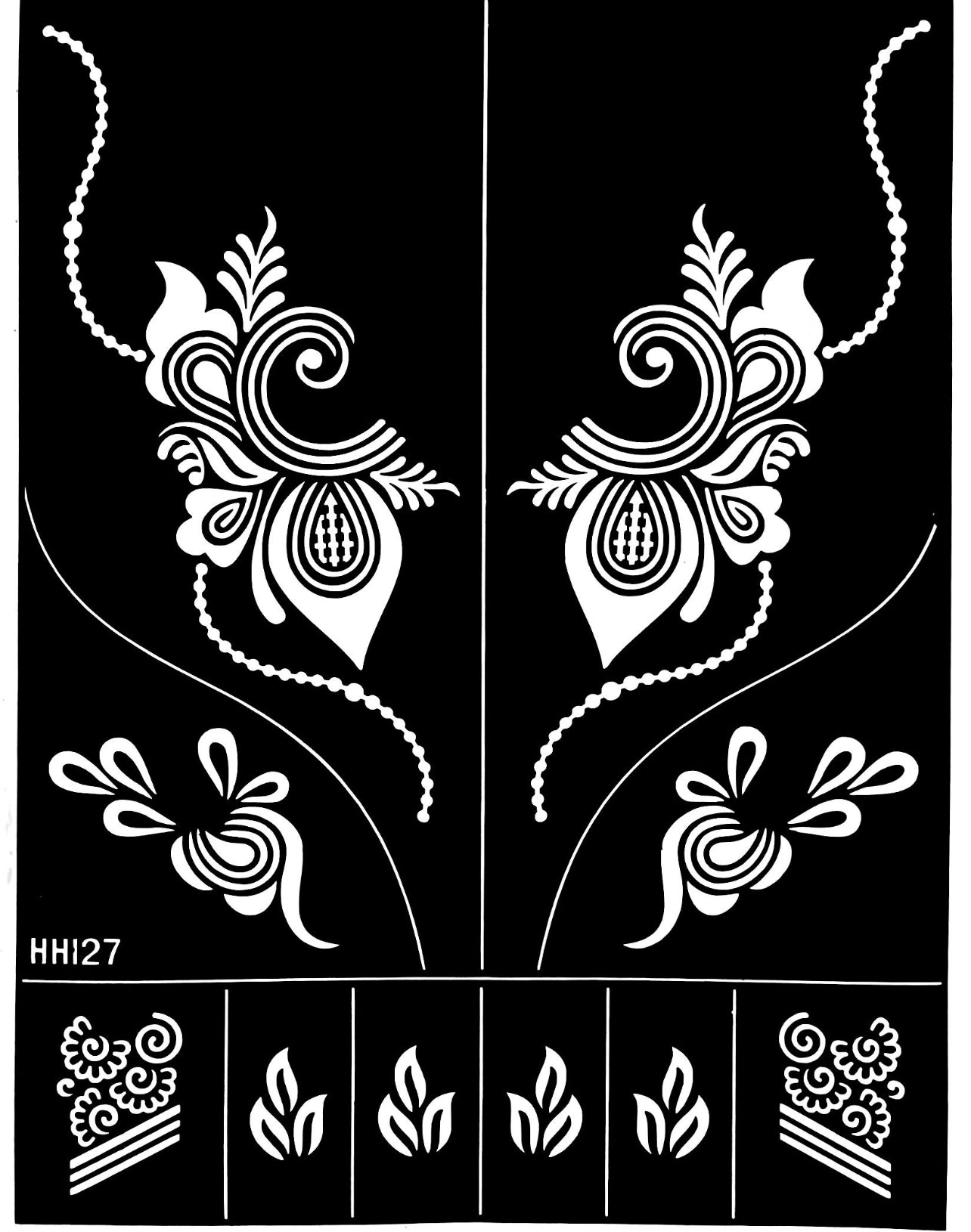 Henna Stencil Sculptar