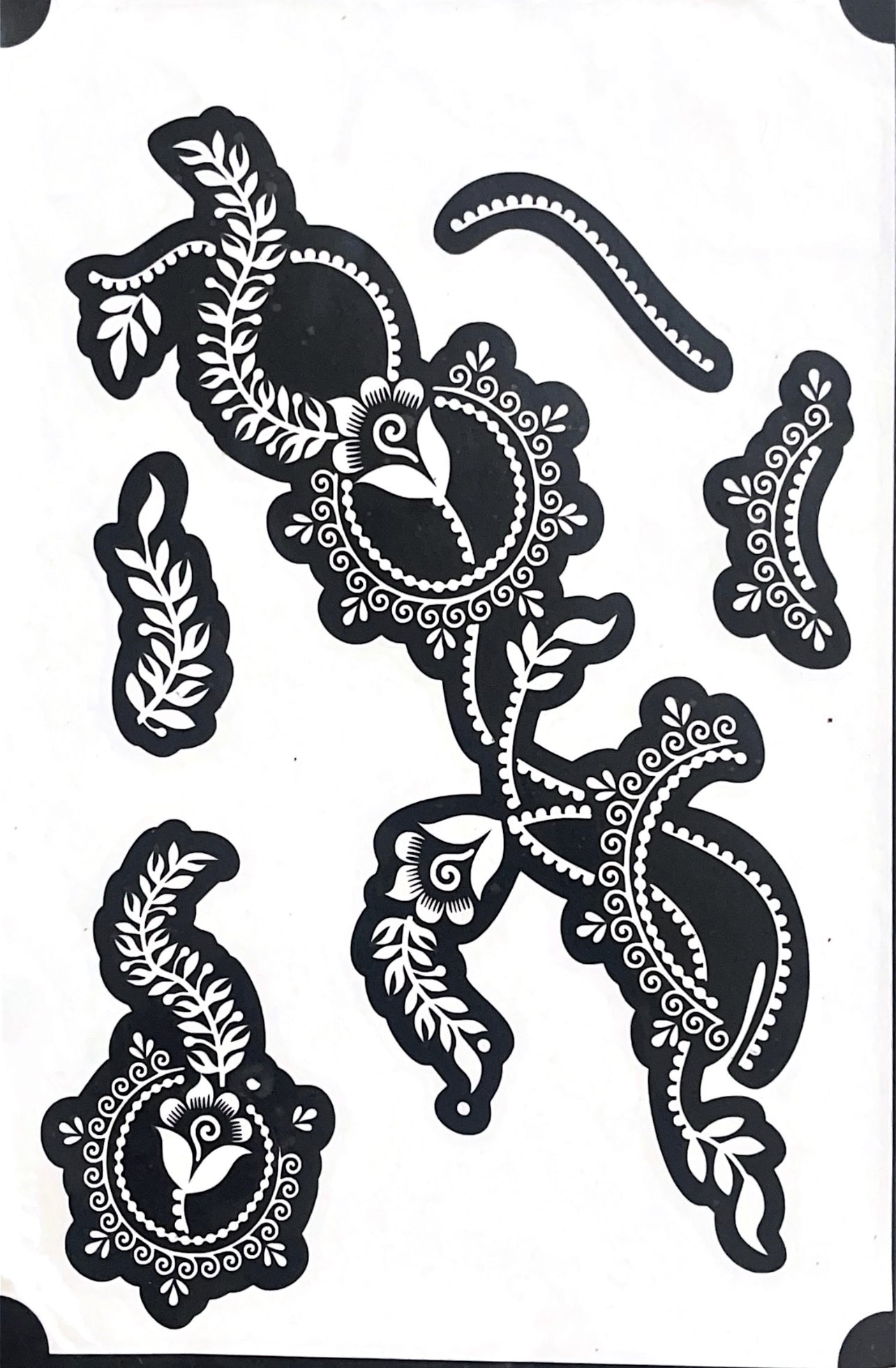 Henna Stencil Wavoro