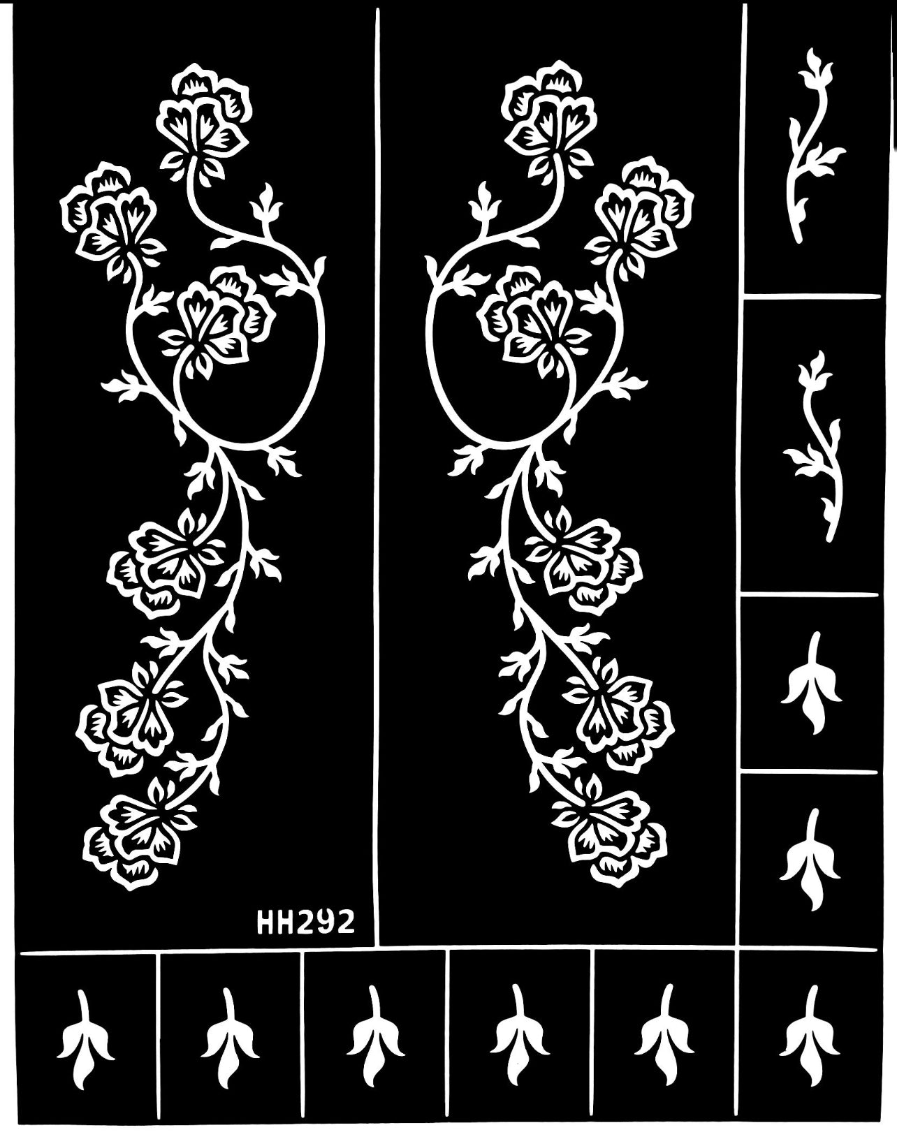 Henna Stencil Scizzer