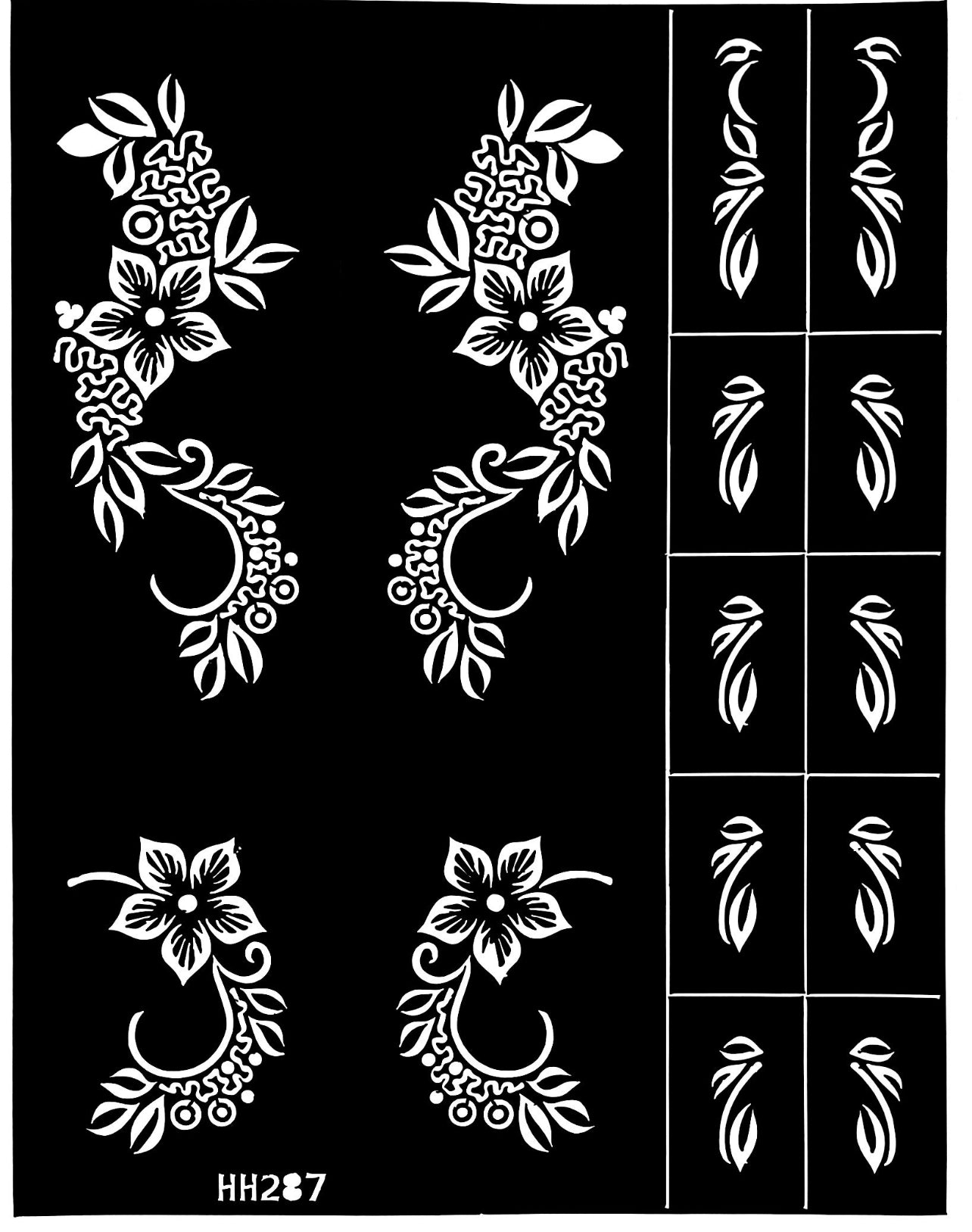 Henna Stencil Rexemo