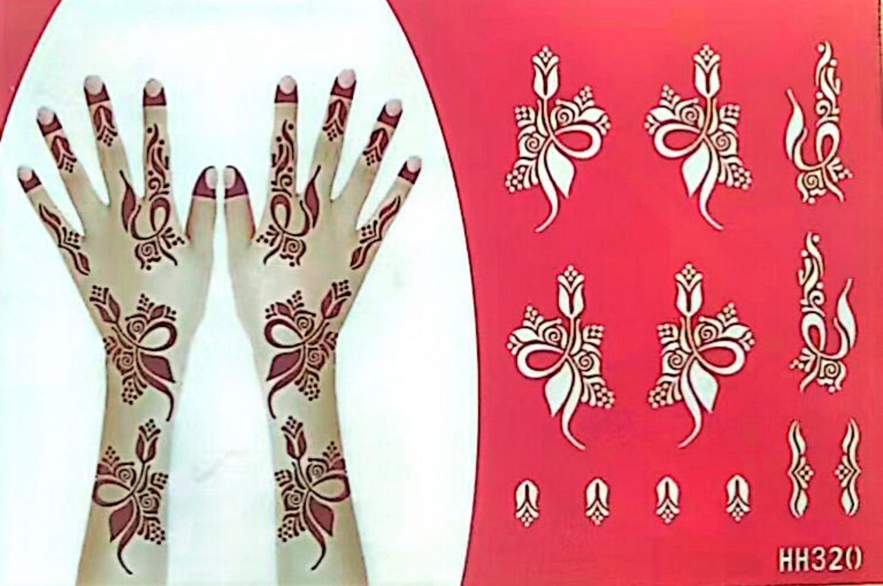 Henna Stencil Shine