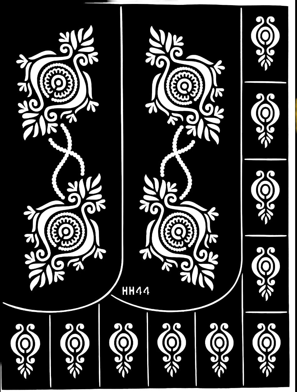Henna Stencil Yintra