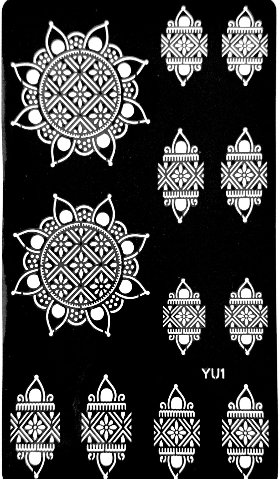 Henna Stencil YU1