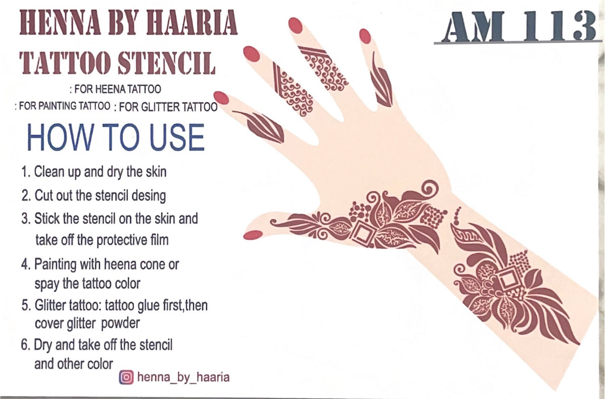 Henna Stencil Essence