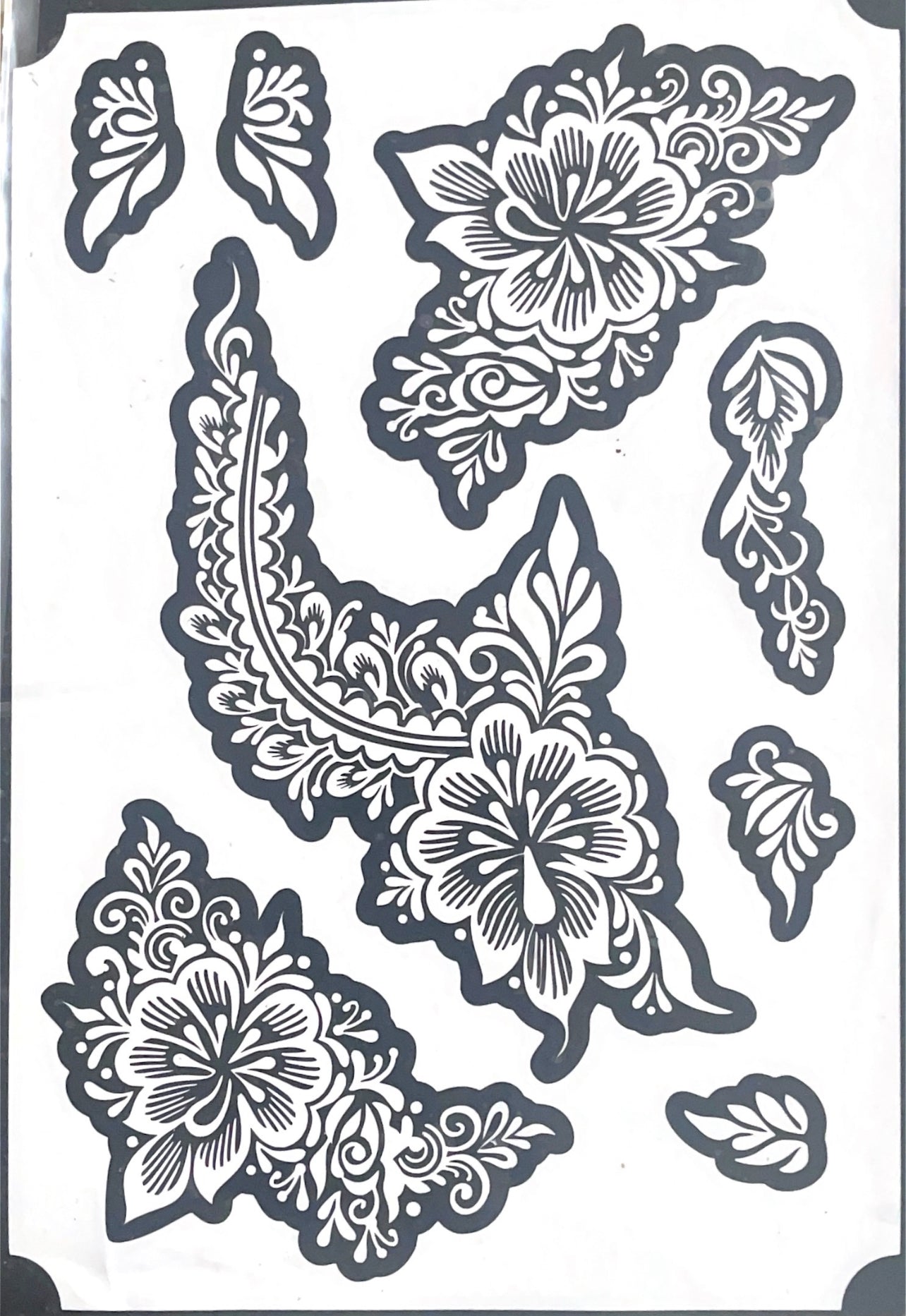 Henna Stencil Taqino