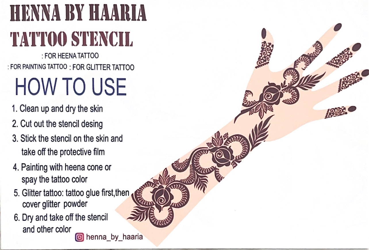 Henna Stencil Voozler