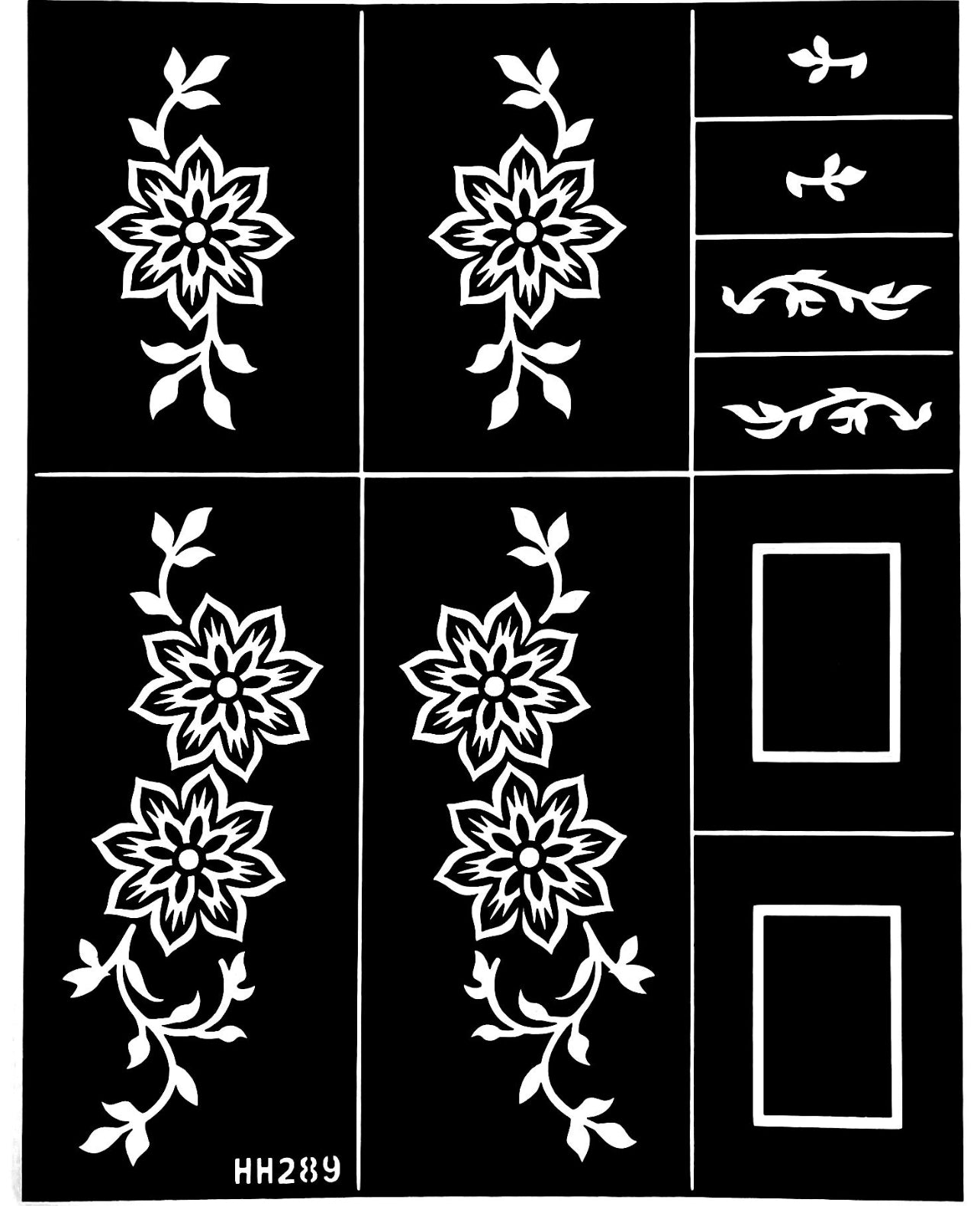 Henna Stencil Fetaz