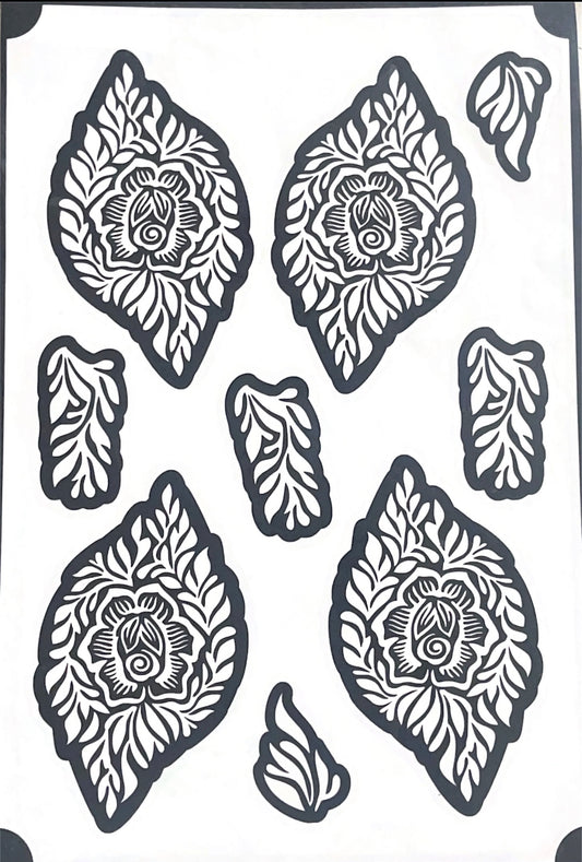Henna Stencil Passion