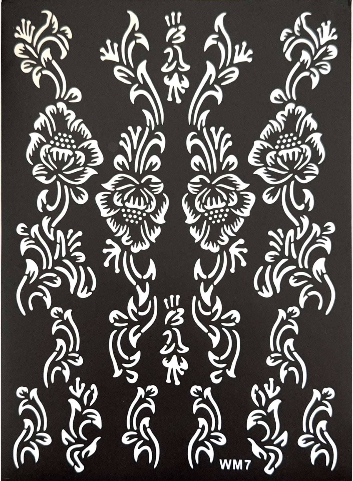 Henna Stencil WM7