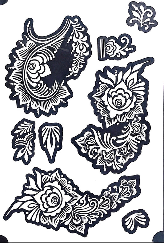 Henna Stencil Aranaya