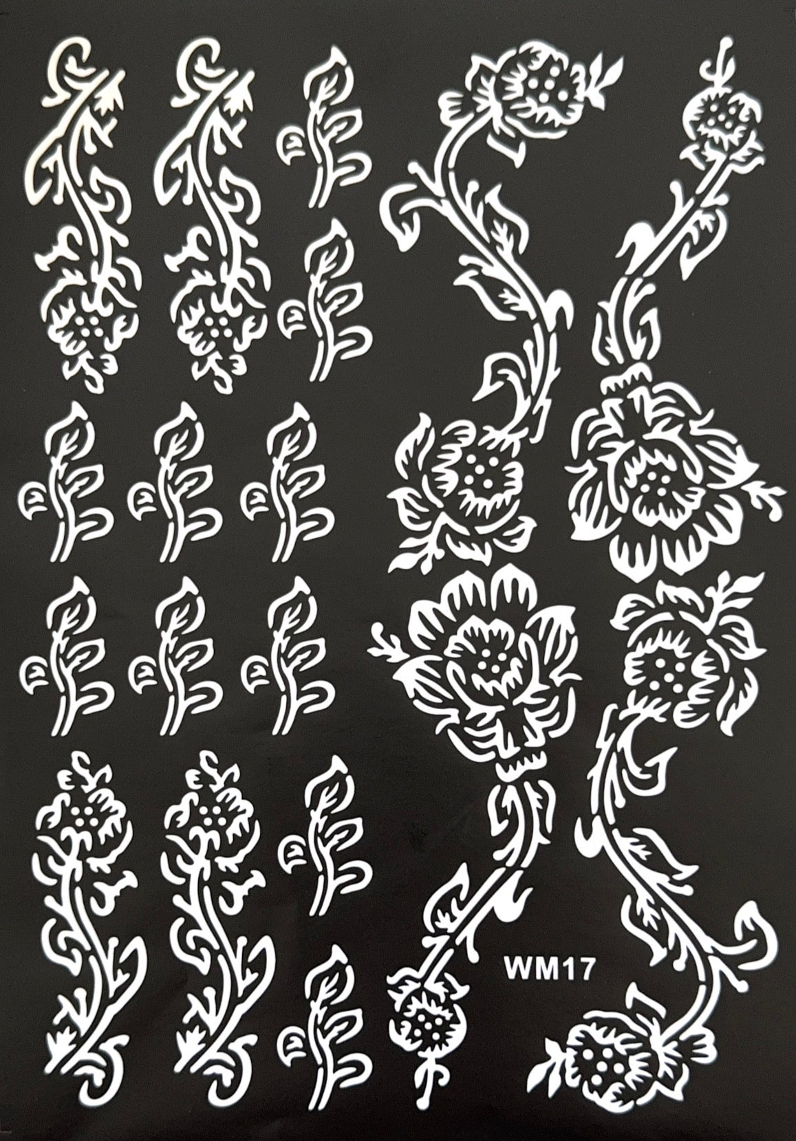 Henna Stencil WM17