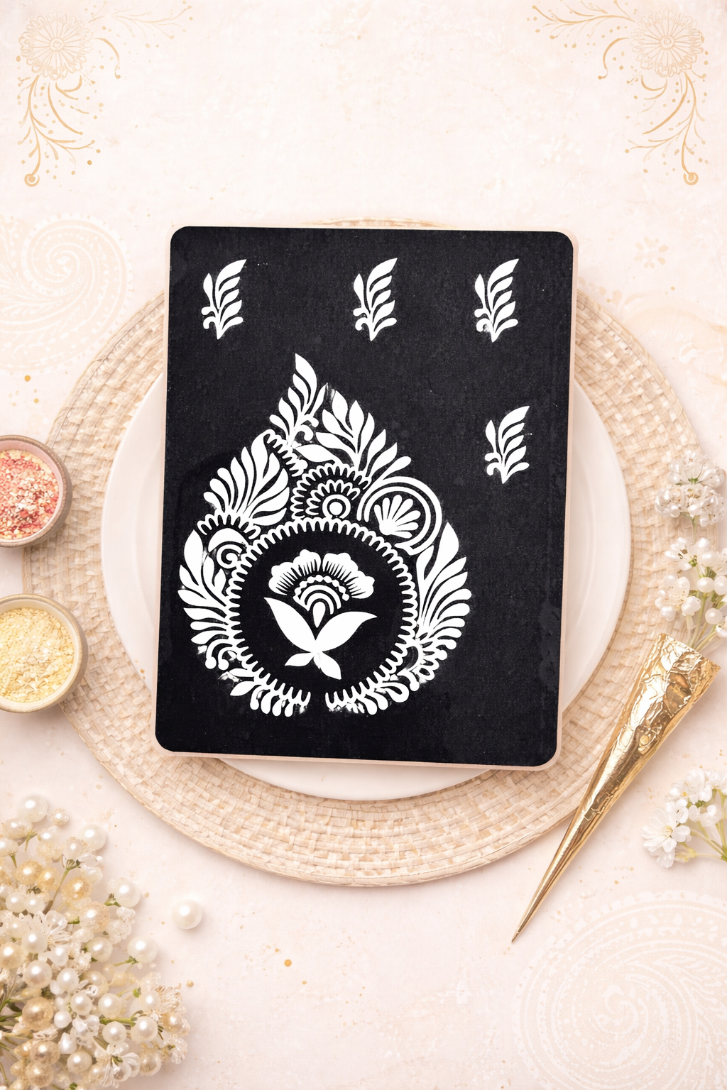 Kids Henna Stencil K01