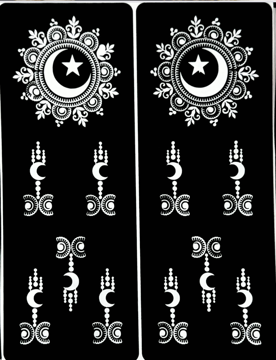 R05 Henna Stencil