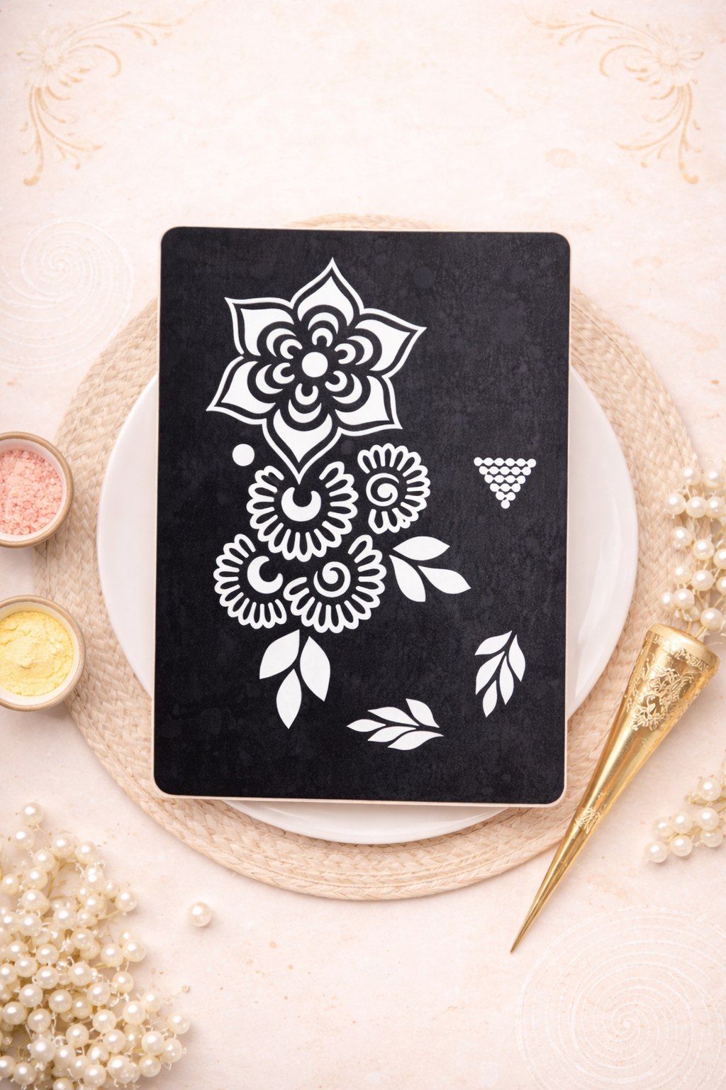 Kids Henna Stencil K08