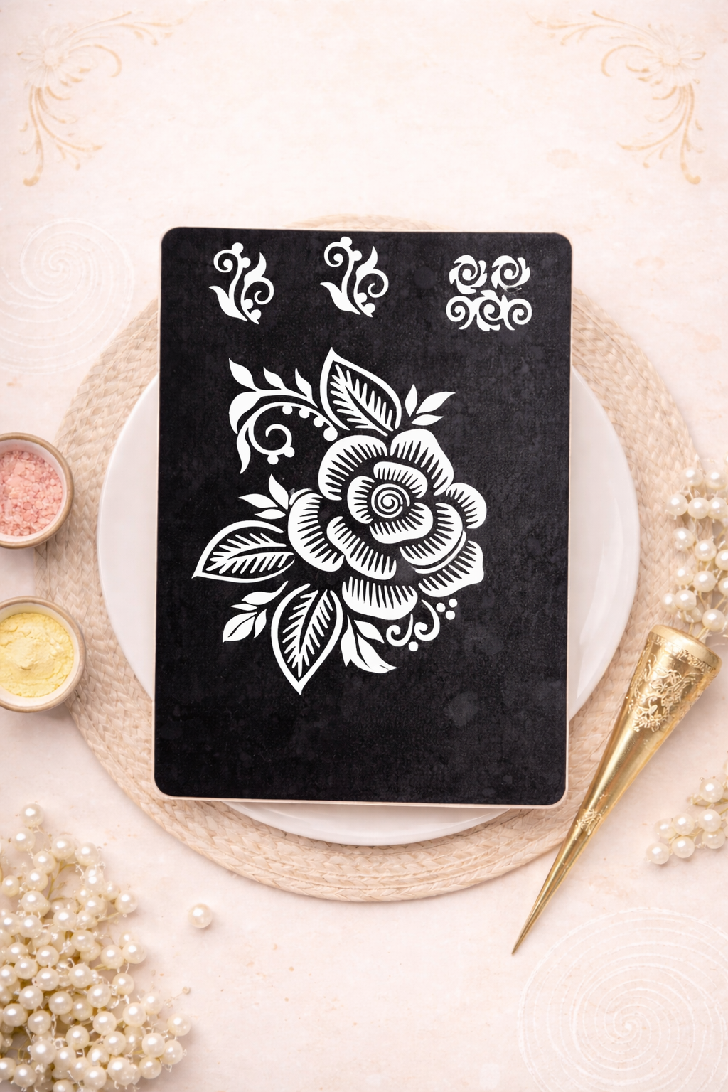 Kids Henna Stencil K09