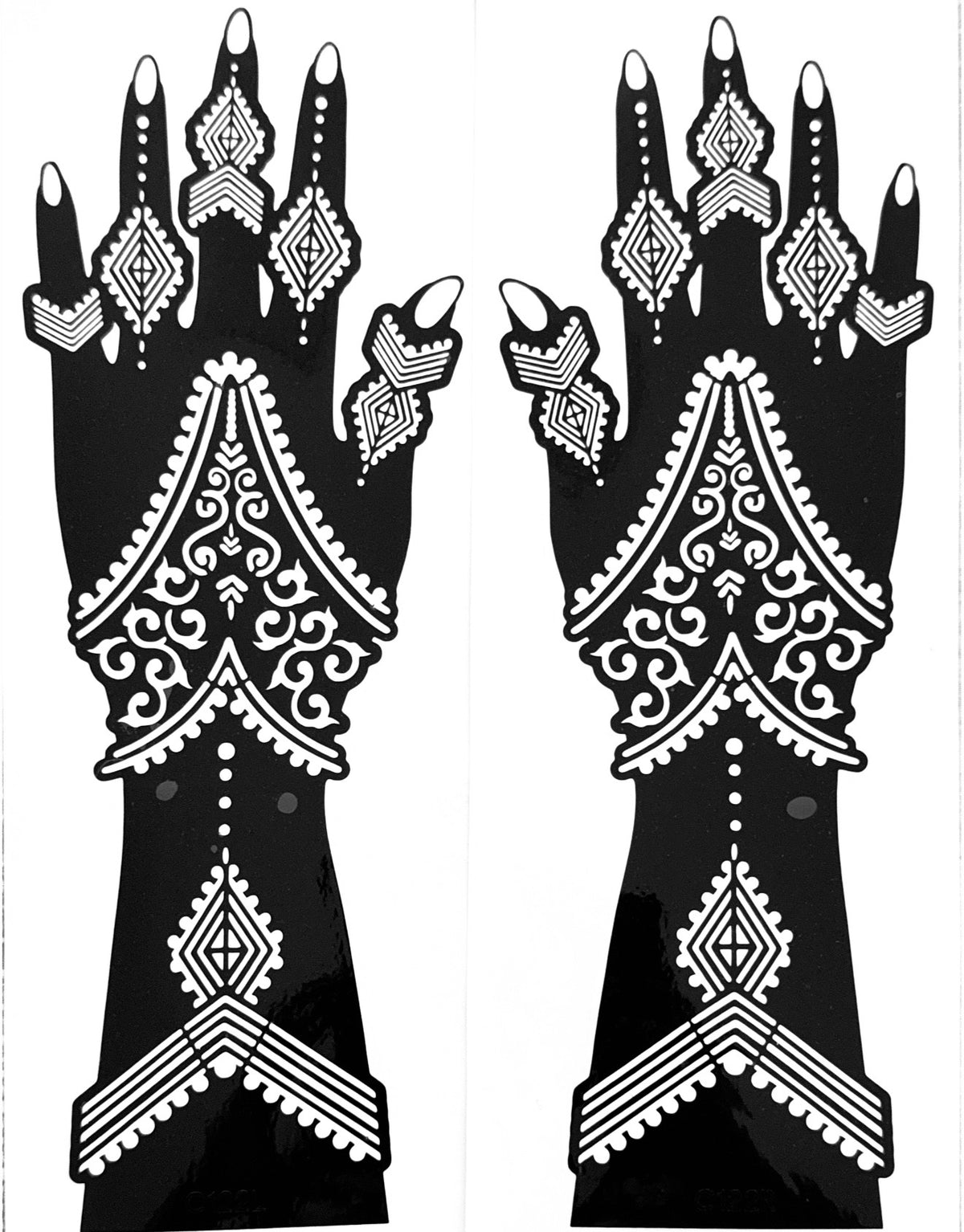 Henna Stencil Y01