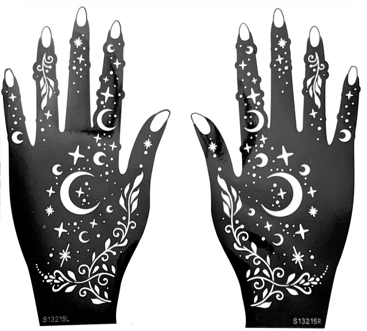Henna Stencil S13215