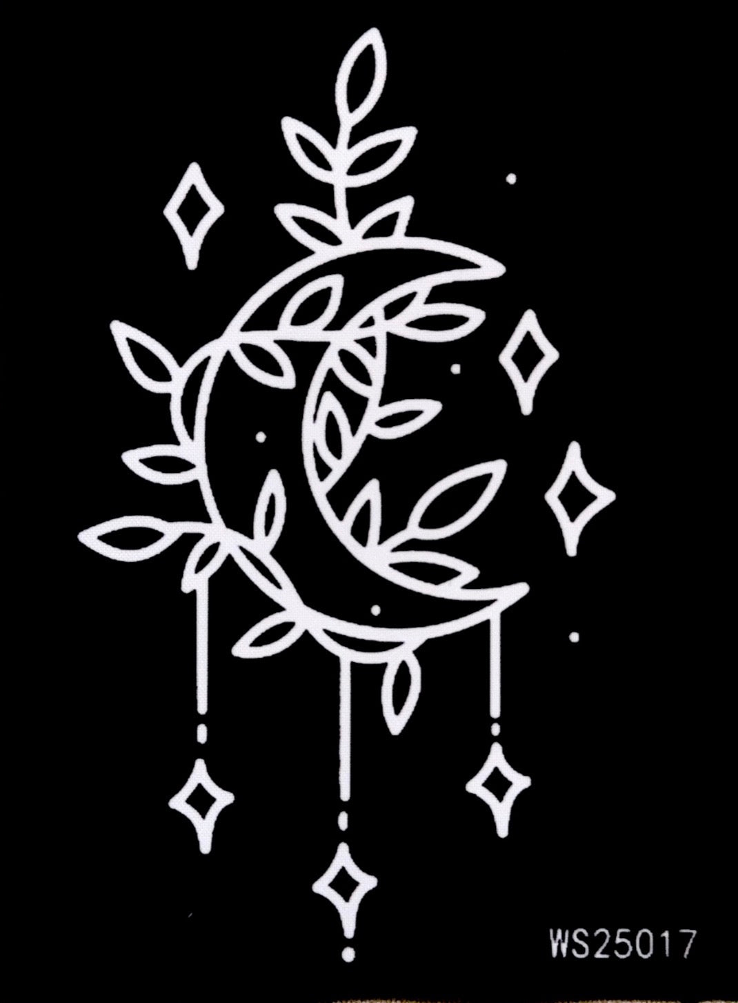 Henna Stencil WS25017