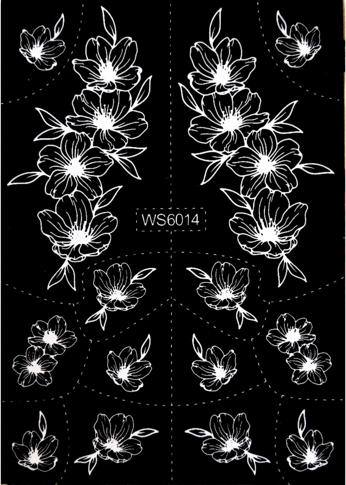 Henna Stencil WS6014