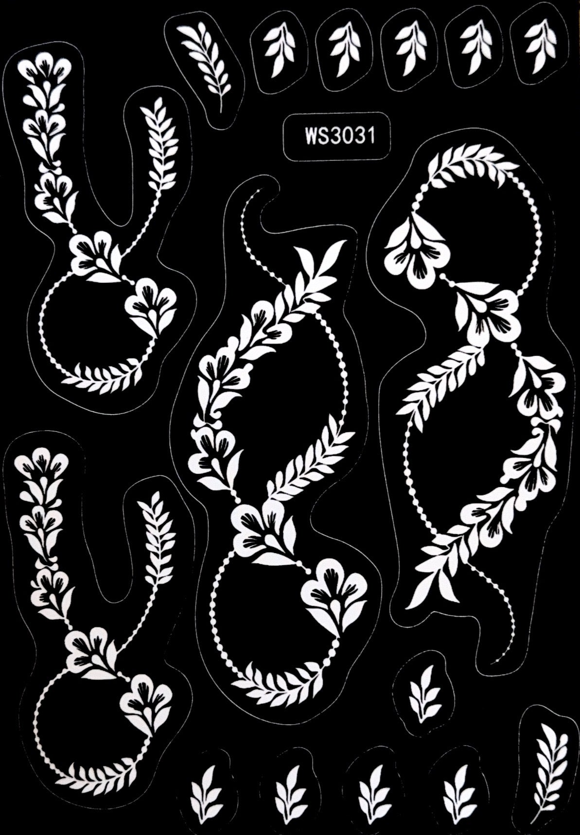 Henna Stencil WS3031