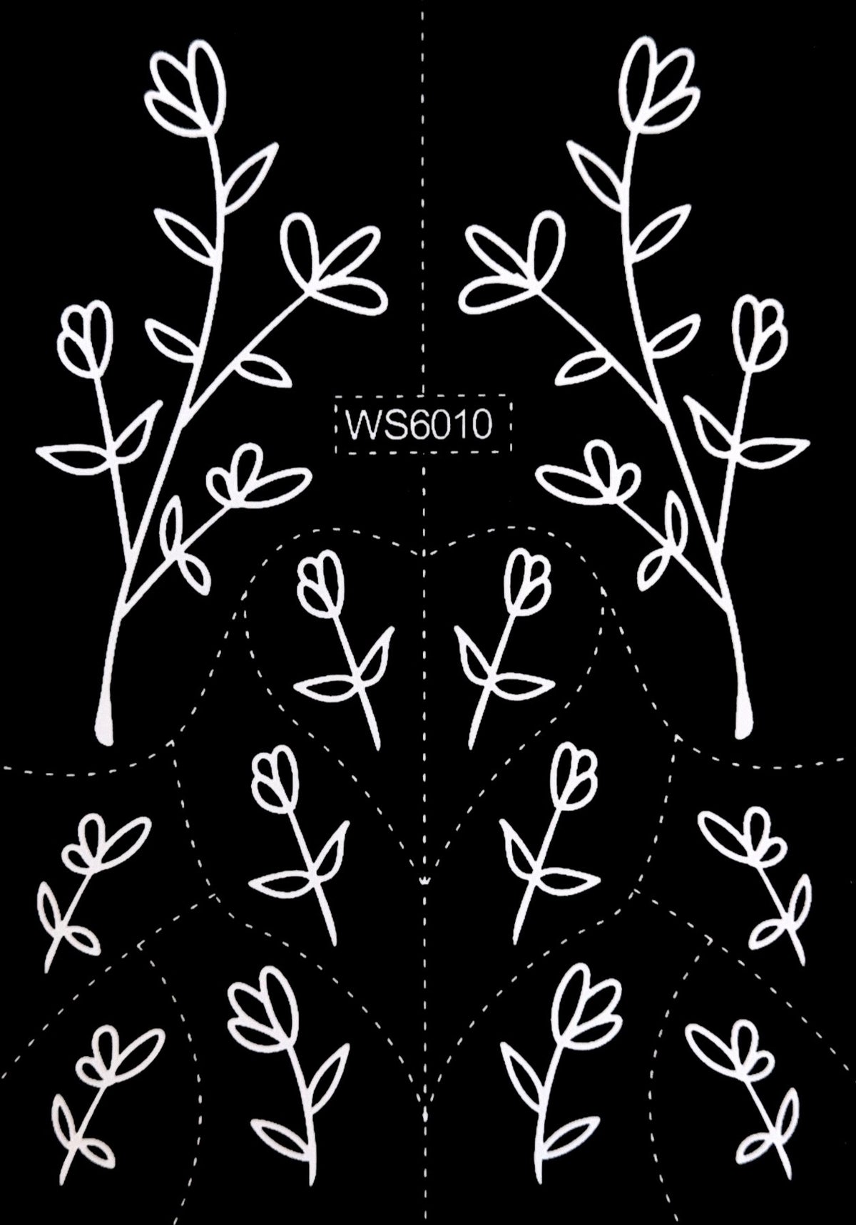 Henna Stencil WS6010