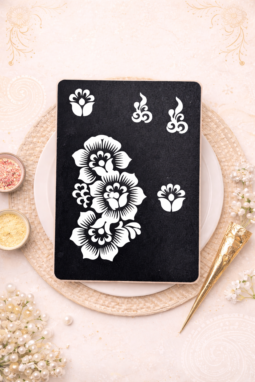 Kids Henna Stencil K03