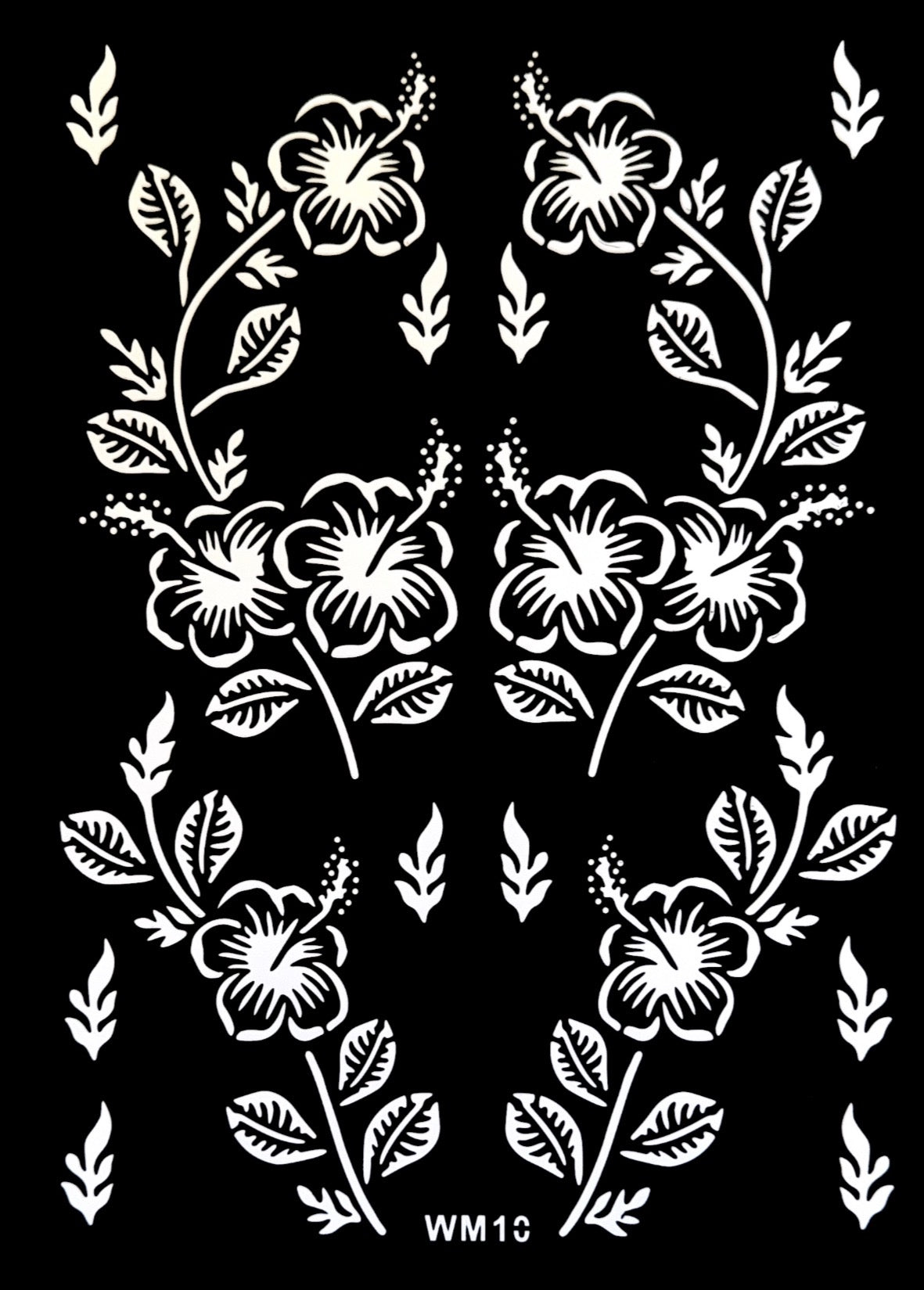 Henna Stencil WM10